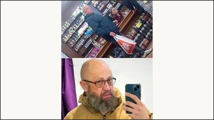  А вот и новые "подтверждения" теории "Пригожин жив": Евгения Викторовича увидели в алкомаркете в Иванове, а затем он примеряет куртку в отзыве на Wildberries. Скриншот: соцсети