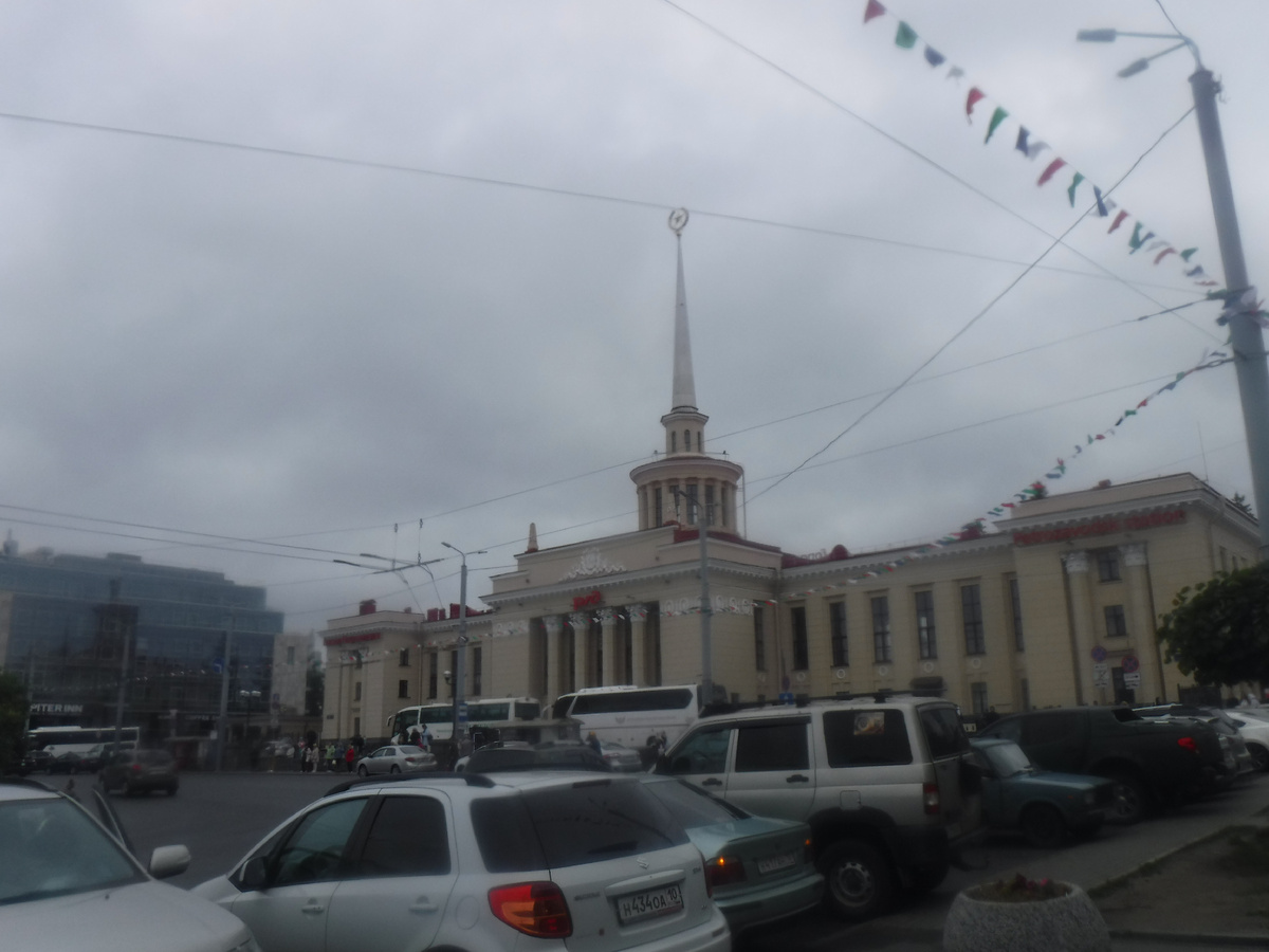Вокзал в Петрозаводске