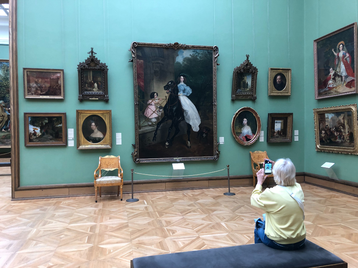 Карл Брюллов. Всадница. 1832, ГТГ.