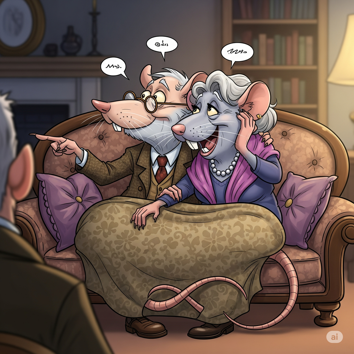 Карикатура сгенерирована нейронкой.