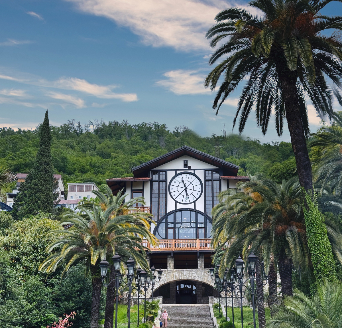 Ресторан "Гагрипш" в Гагре. Фото автора