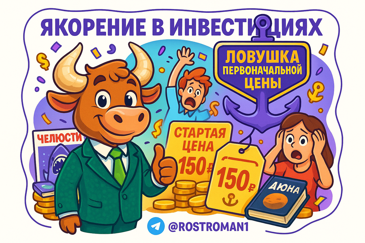    Как якорение убивает твой депозит: психология убытков на бирже и реальные истории трейдеров РоСТ | Роман о Системном Трейдинге