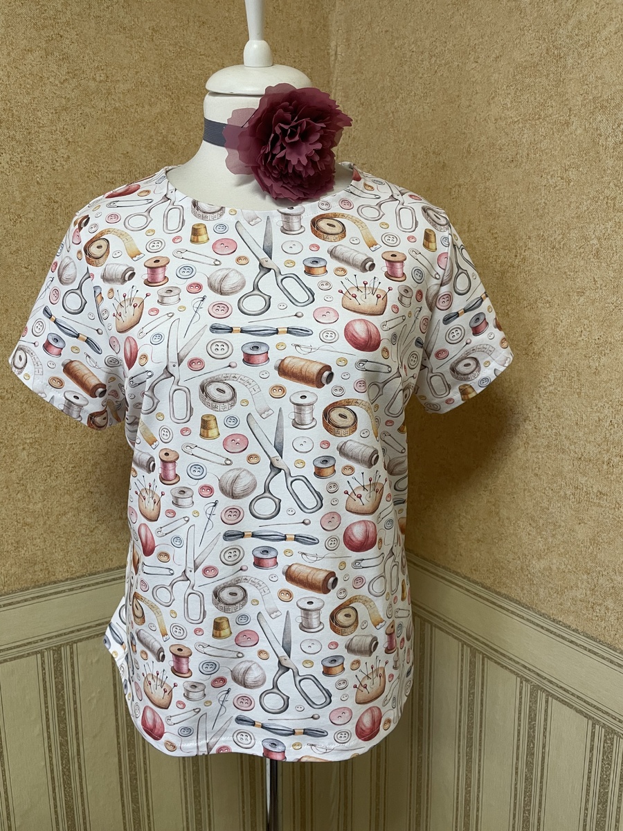 Выкройка футболки из журнала "Я шью"