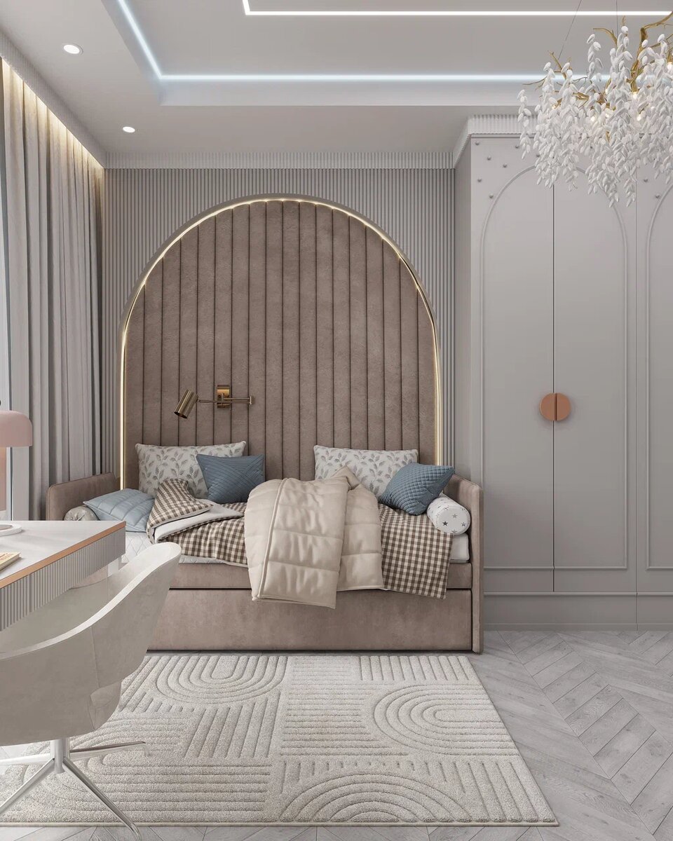 спальная зона девочки