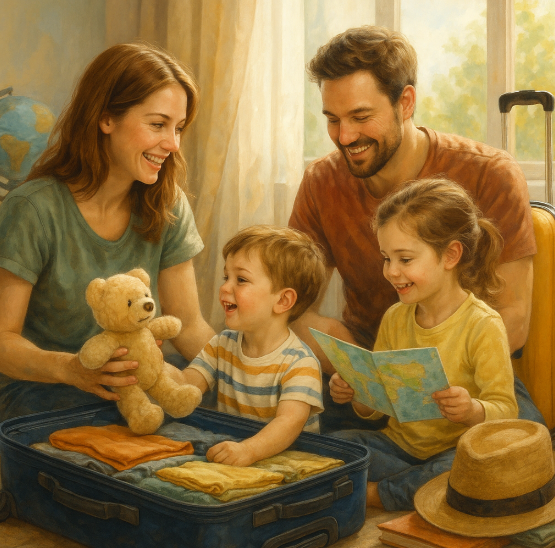 Планирование «отпуска мечты» с детьми