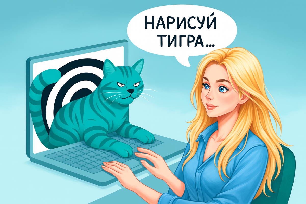 Напиши ему промт как хотела бы, что бы описали задачу тебе