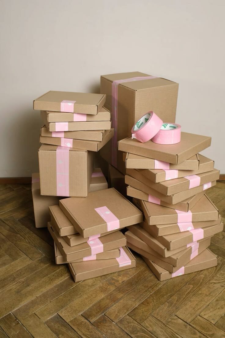 Где коробки картонные упаковочные купить выгодно и оптом? (фото тут и далее ru.pinterest.com)
