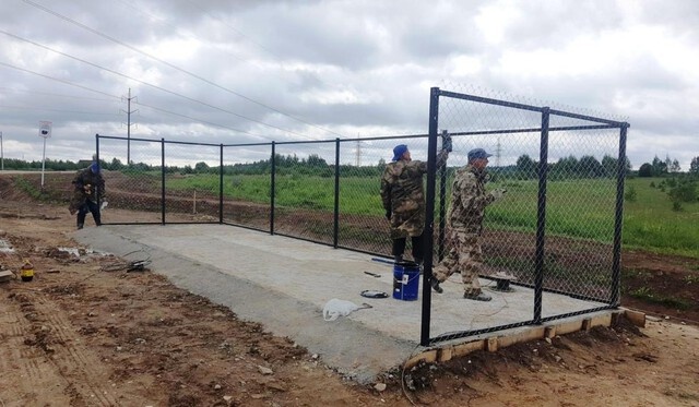 В двух деревнях Тверской области оборудовали контейнерные площадки для сбора мусора