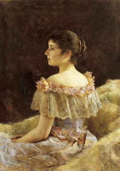 В.К. Штембер. Портрет М.К. Морозовой. 1893. Государственный музей А.С. Пушкина