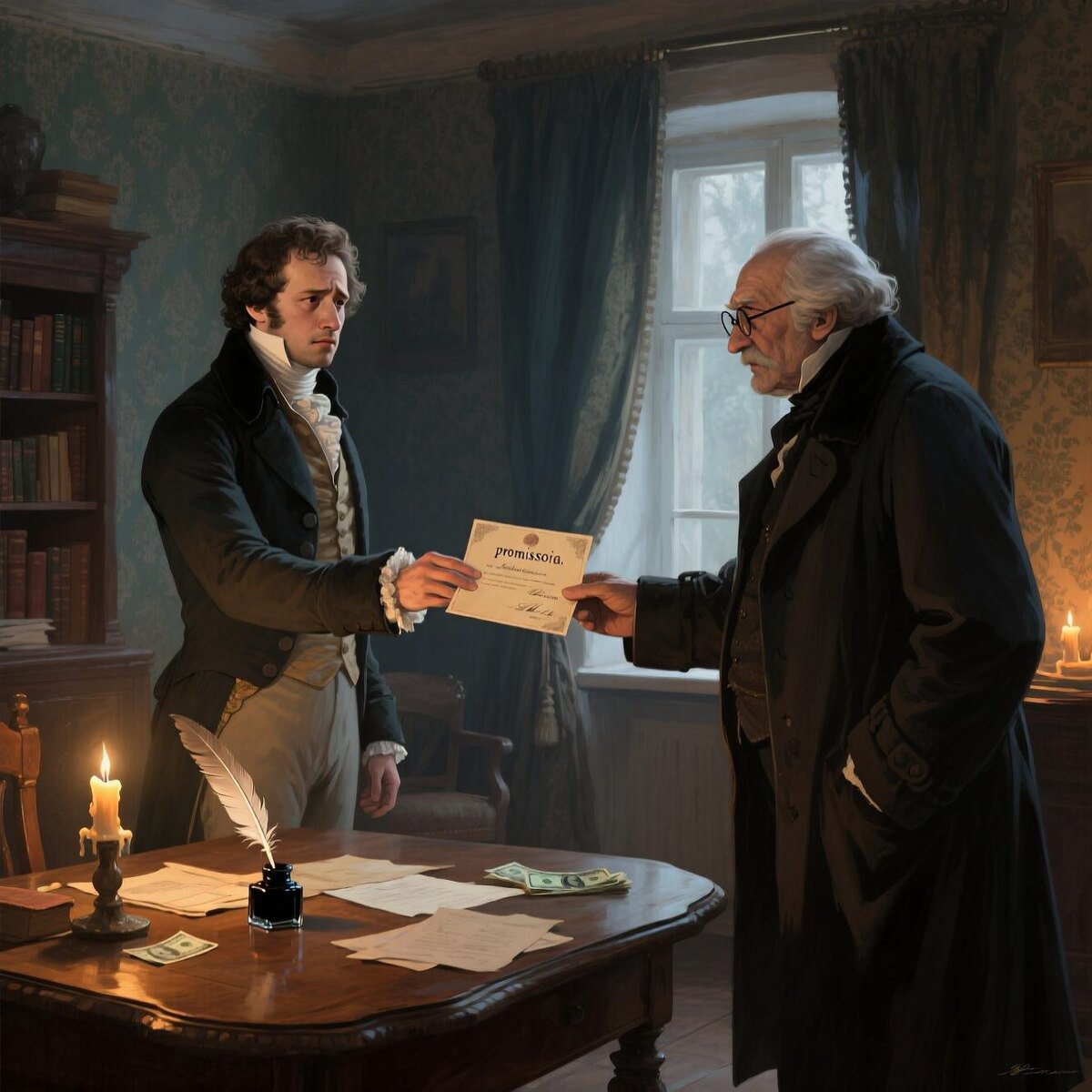 поэт брал взаймы у всех: от друзей до ростовщиков под грабительские проценты