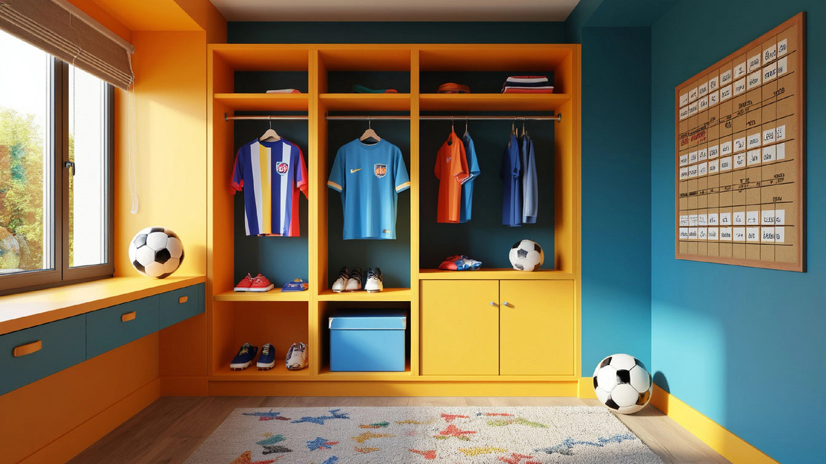 Когда всё на своих местах, ребёнок учится ответственности.