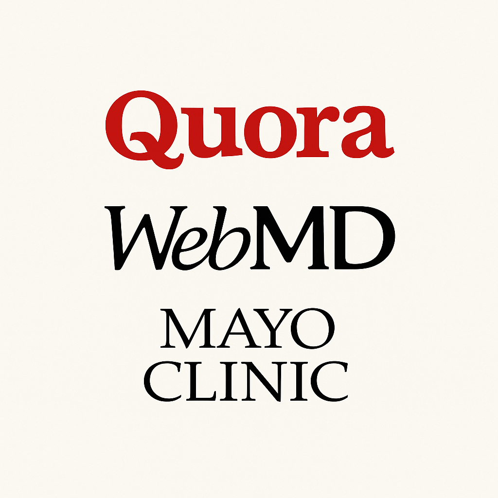 Quora обошла WebMD, Mayo Clinic и все остальные сайты медицинской тематики в Google по запросам симптомов заболеваний. Что это значит для SEO медицинских сайтов в 2025 году?