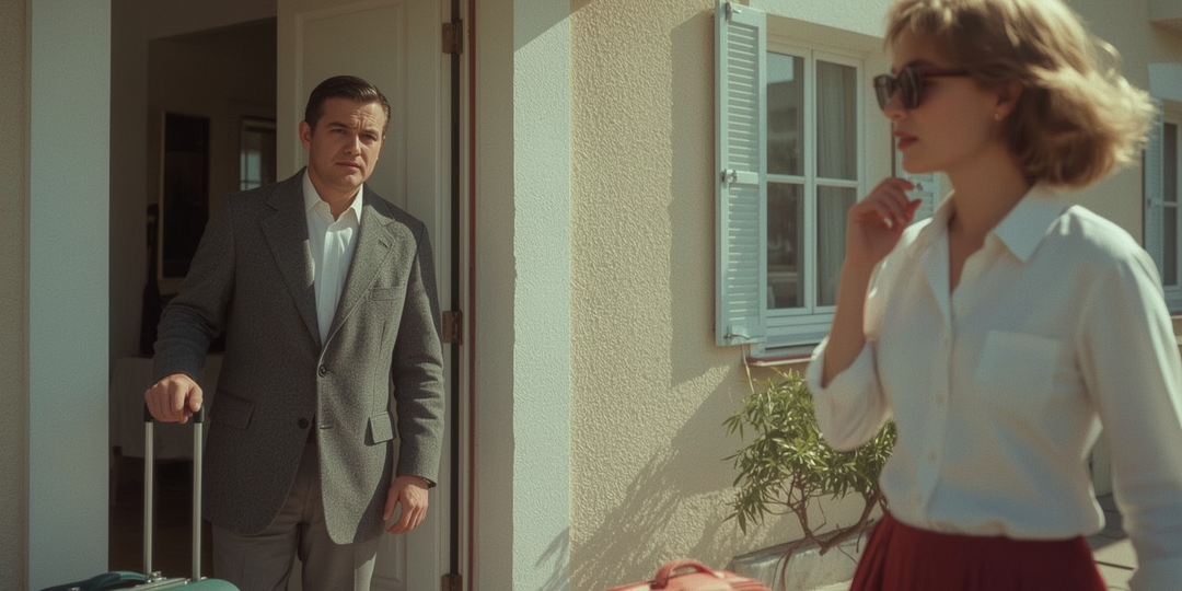 После года в одиночестве пригласила мужчину (54) к себе. Он приехал с тремя сумками и двумя условиями