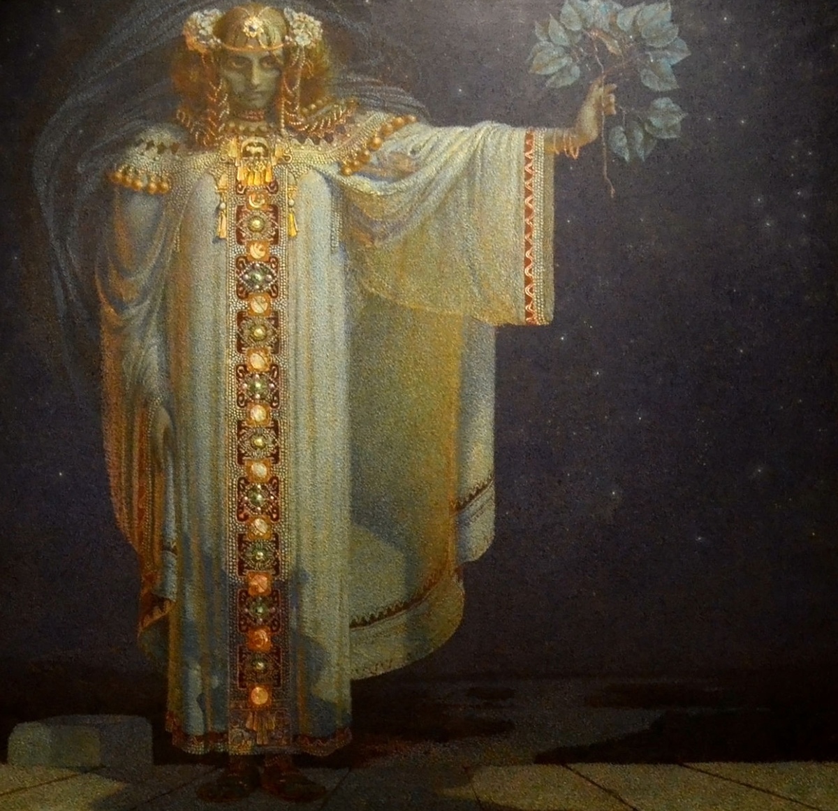 Портрет Либуше кисти Карела Машека 