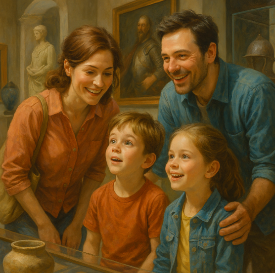 Посещение музеев: как заинтересовать ребёнка