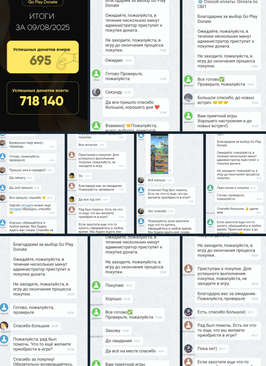 отзывы о сервисе go play donate