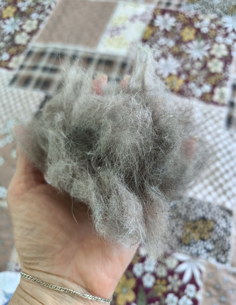 Я уже придумала, что сделаю с этим комочком🤗😊