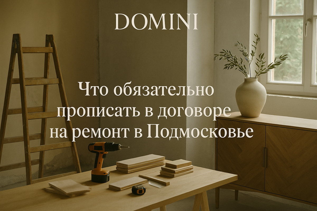    Как защититься от проблем: договор на ремонт в Подмосковье