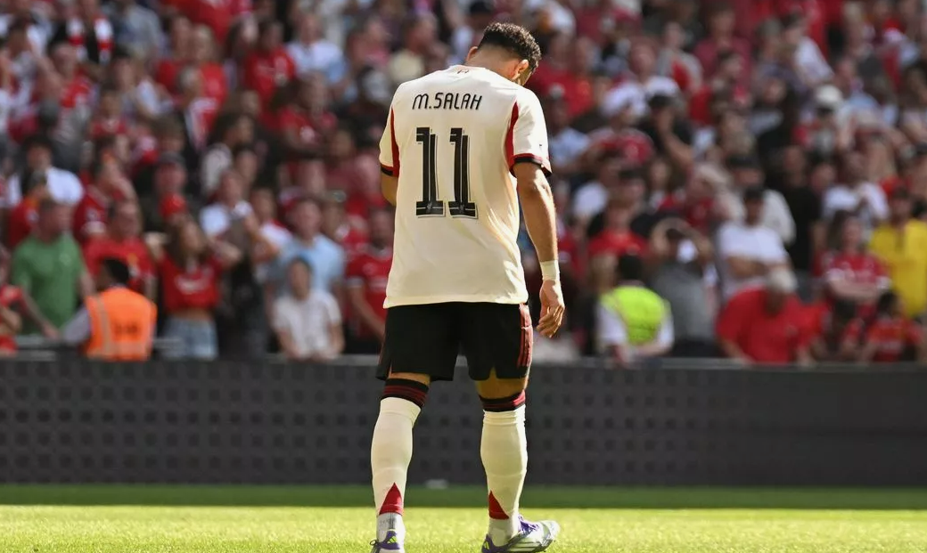 Мо Салах снова покинул "Уэмбли" на щите. Фото: соцсети
