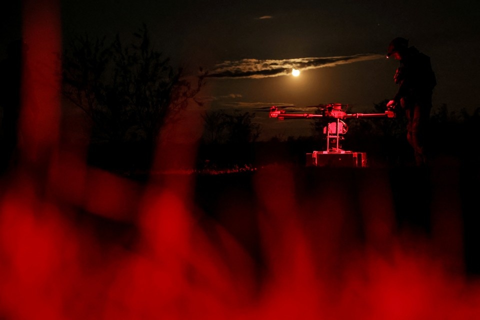    121 беспилотник был сбит в ночь на воскресенье REUTERS