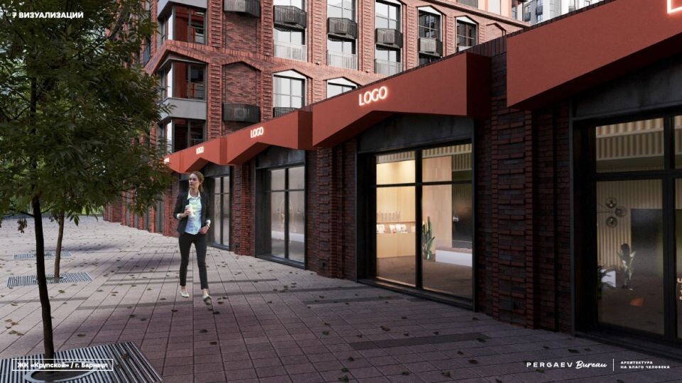    Эскиз ЖК "Крупской". Источник: Компания "Адалин"