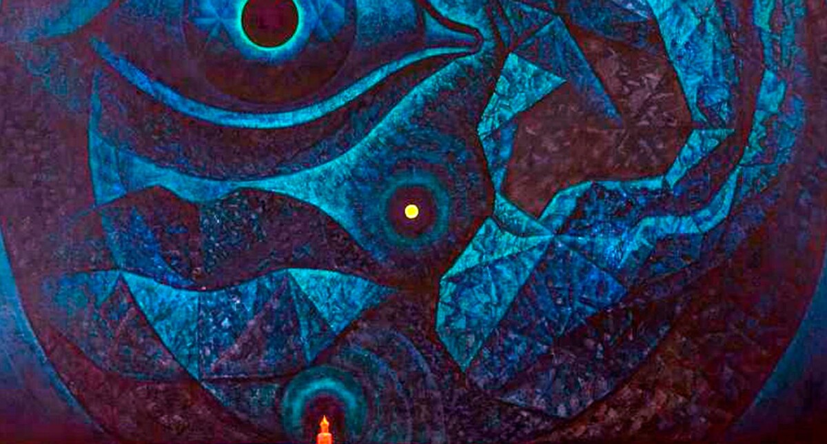 Это одна из картин Петра Гавриленко. Фотографий картин о которых написано в статье у меня нет. 