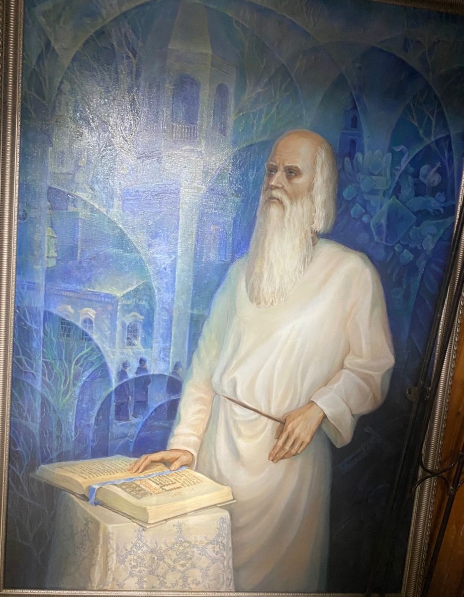 Портрет можно увидеть в салоне антикварном на Батенькова, 3 в Томске, он там на временном хранении. 