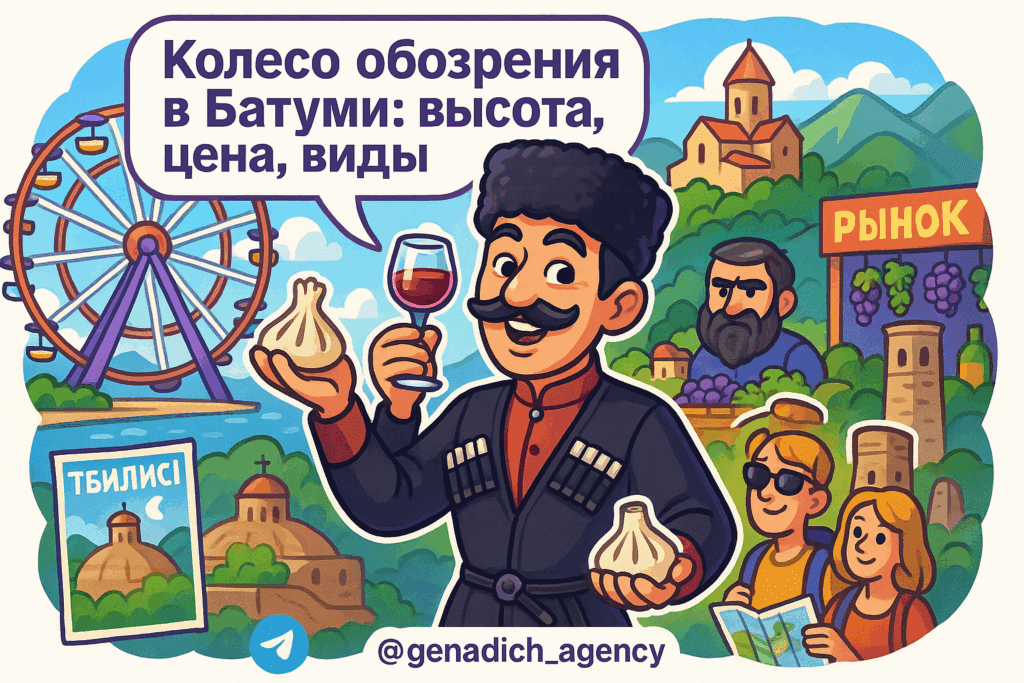    Колесо обозрения в Батуми: высота, цена, виды genadich