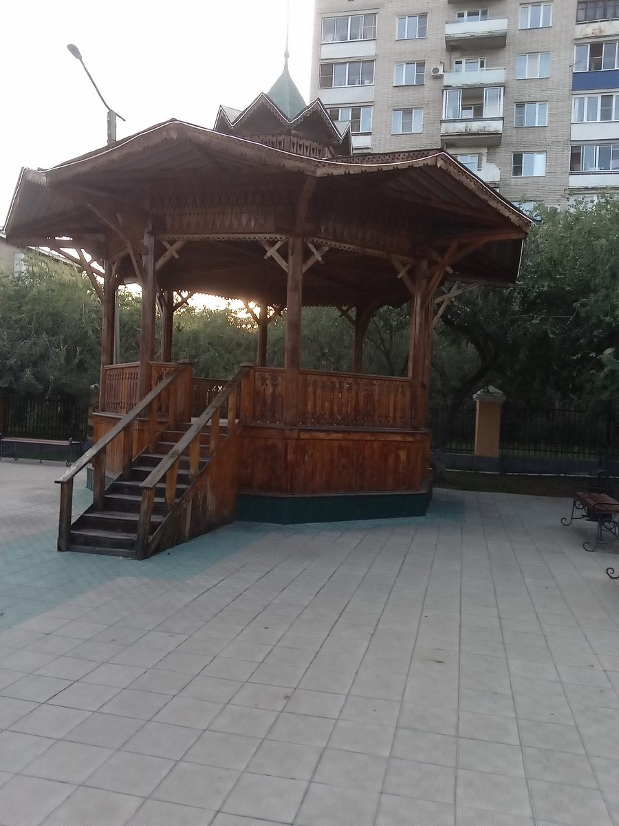 Та самая беседка. Фото автора