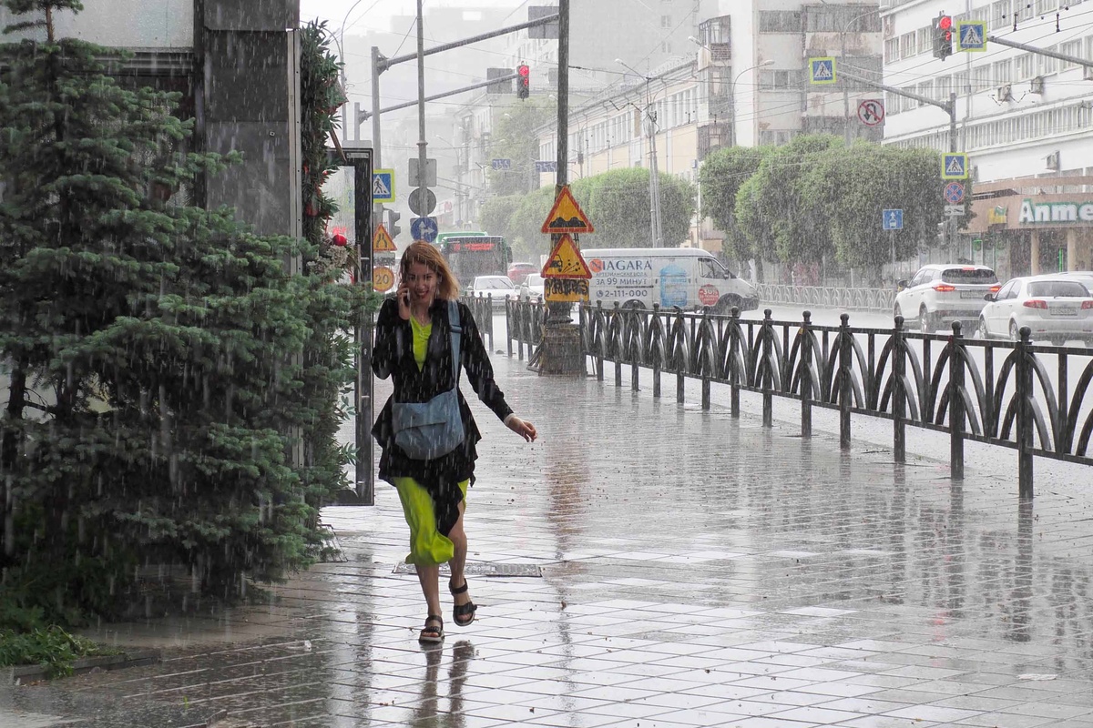 В регионе ожидаются ливни с градом.  Фото: ФедералПресс / Антон Федулов