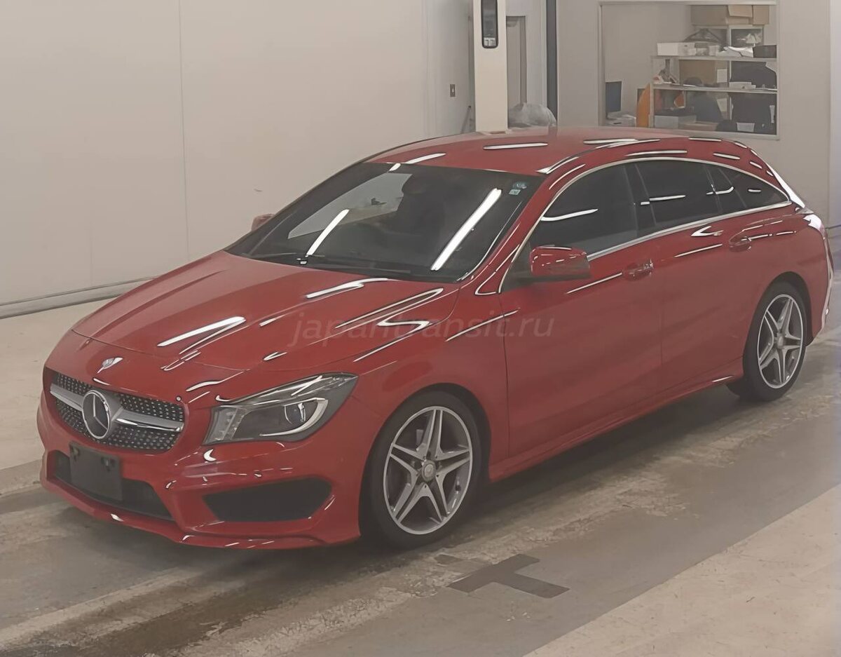 Mercedes-Benz CLA. Источник: скриншот из Телеграмм канала "Япония Транзит"