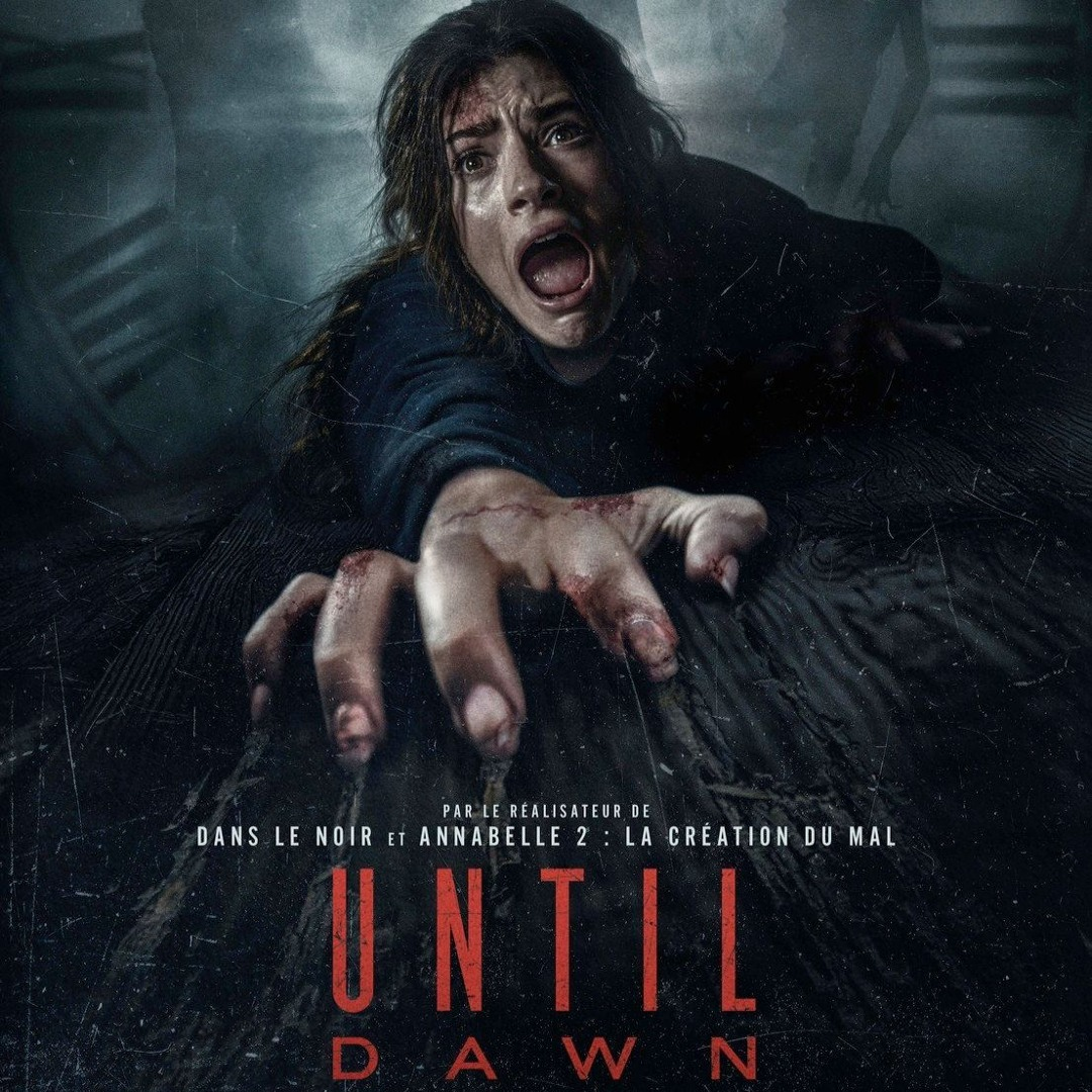 На постере фильма «Дожить до рассвета» (2025) ты увидишь дкоументальное фото, как очередную третьесортную актрису продюсеры затащили на съёмки.