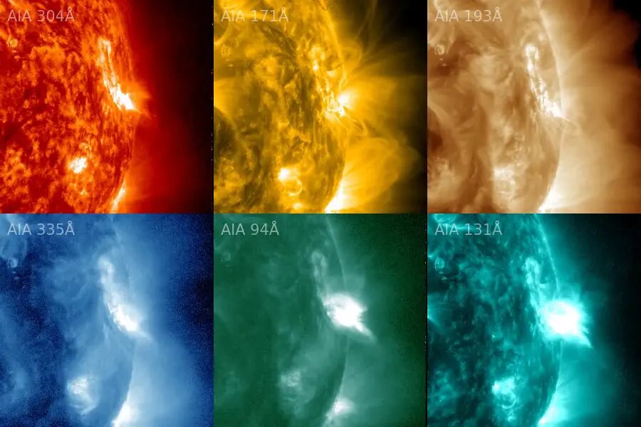    Фото: кадр видео из Telegram-канала «Космическая погода — xras.ru»