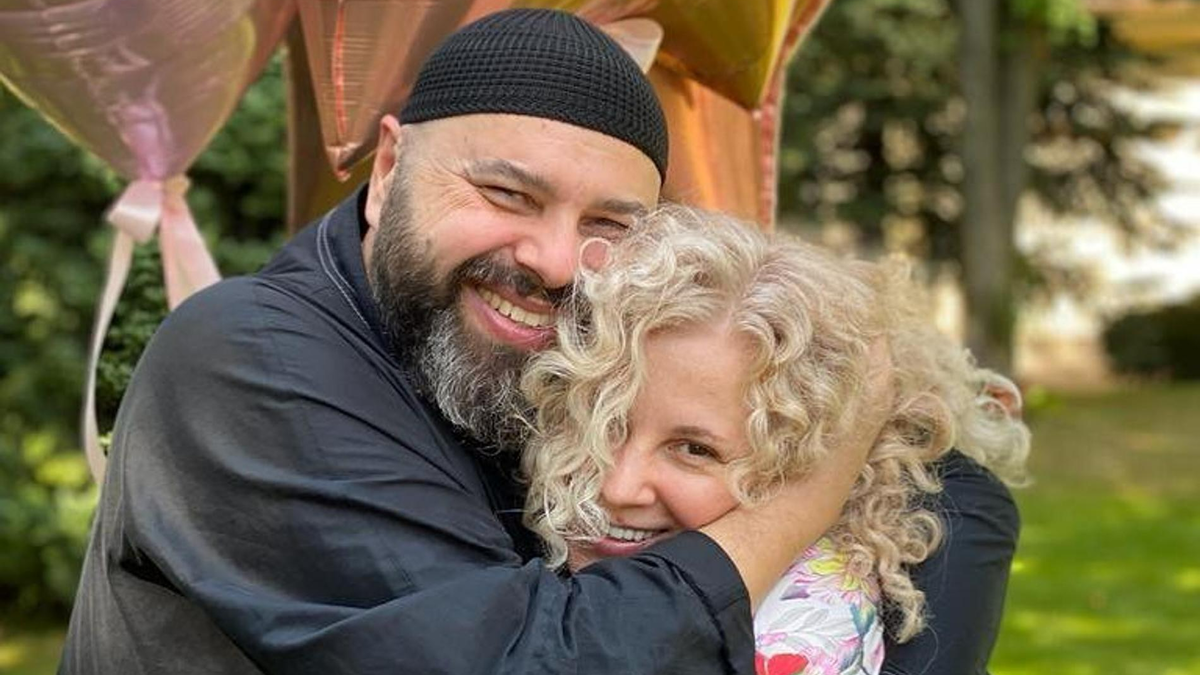    Максим Фадеев с женой. Фото: Инстаграм (запрещён в РФ)