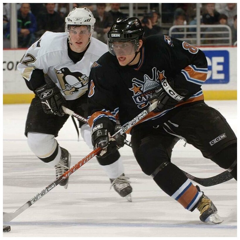 Александр в ранние годы выступления в НХЛ