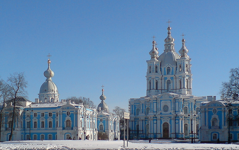 фото из Интернета. Смольный собор.