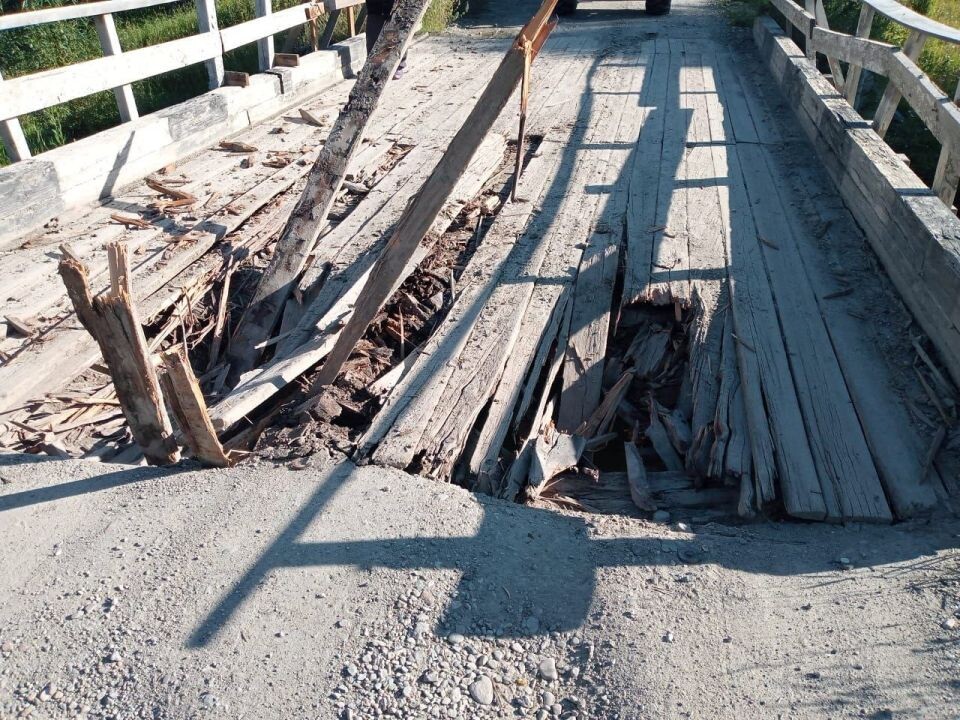    Ограничение движения на автодороге Соузар – Банное. Источник: Горно-Алтайавтодор