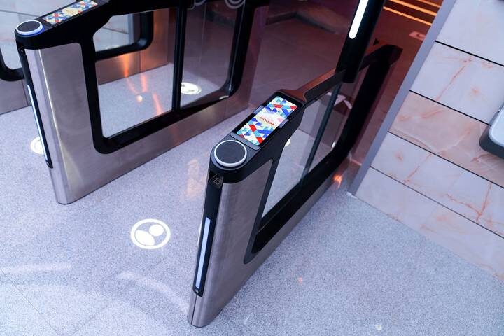  Турникеты нового поколения для московского метро / Фото: Пресс-служба Департамента транспорта и развития дорожно-транспортной инфраструктуры города Москвы