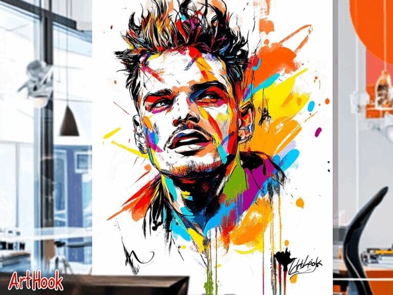    Необычный подарок начальнику: портрет, который подчеркнёт статус и создаст эмоциональную связь Art-Hook.Ru