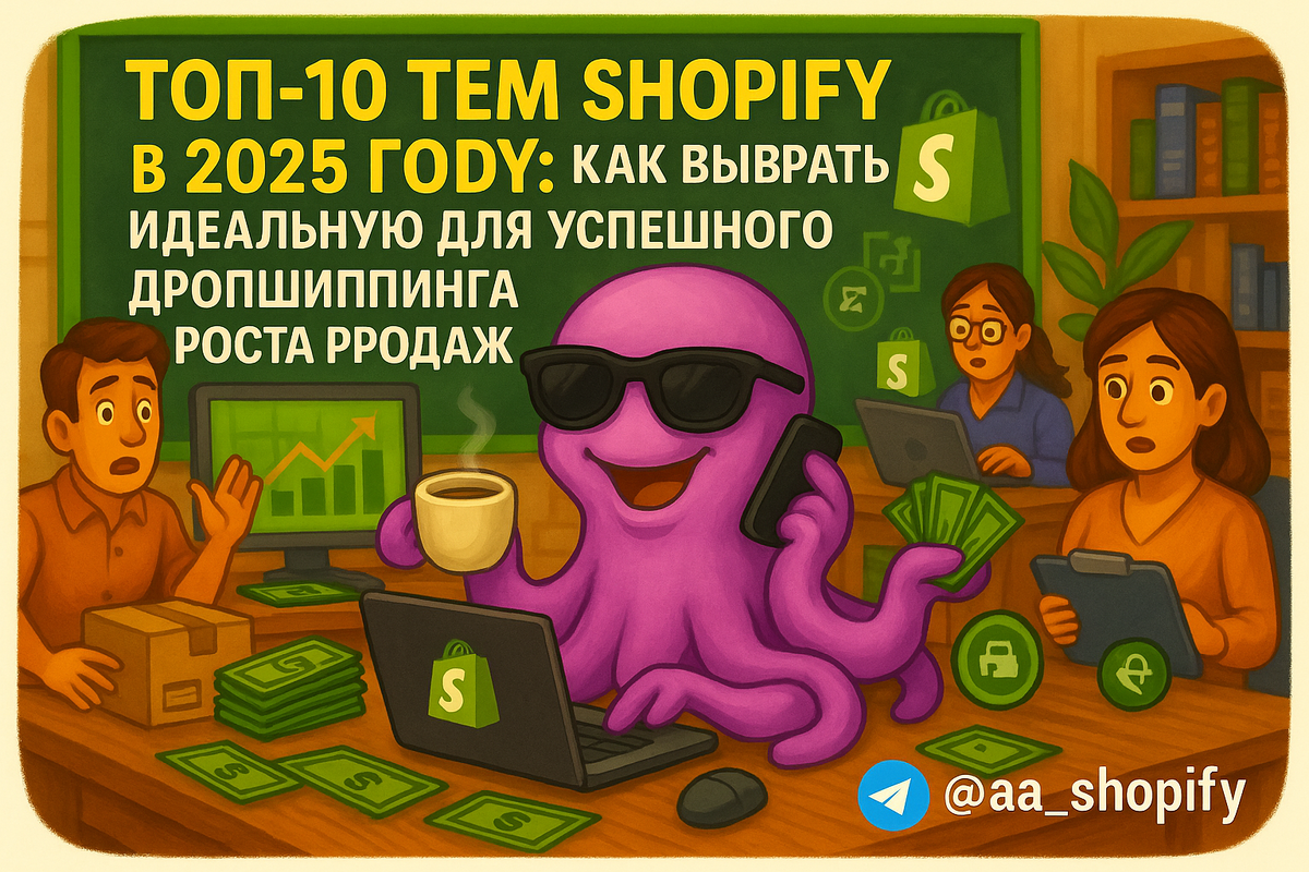    Топ-10 тем Shopify в 2025 году: как выбрать идеальную для успешного дропшиппинга и роста продаж aa_ecom