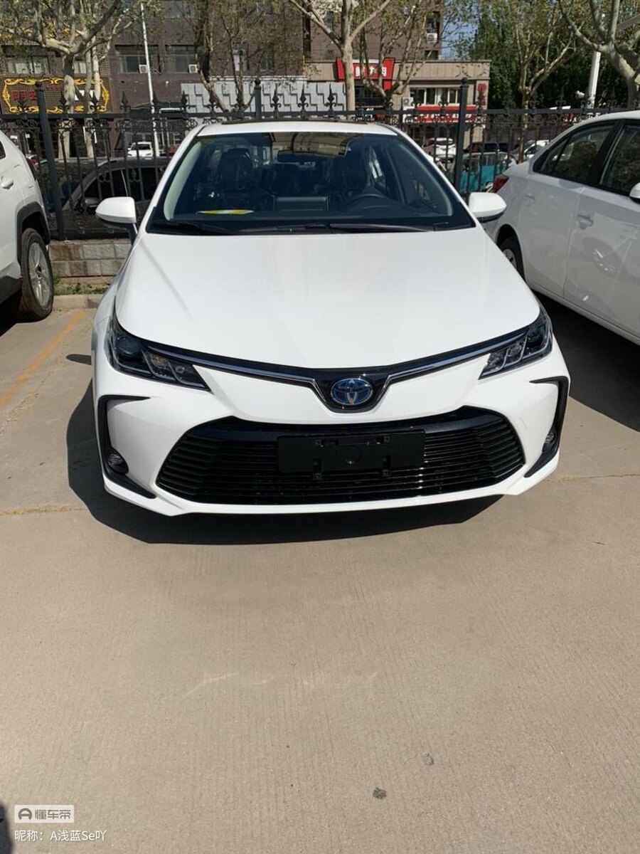 Фото 1. Передняя часть Toyota Corolla.