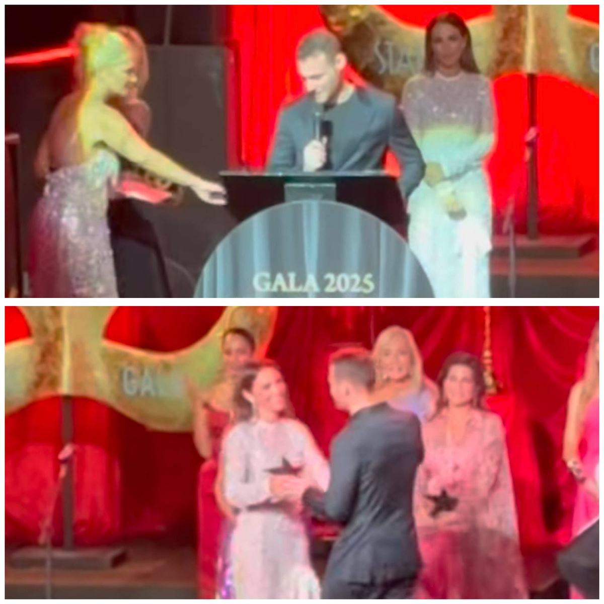 Получение награды. Керем Бюрсин на гала-вечере Starlite 2025 в Марбелья  10.08.2025