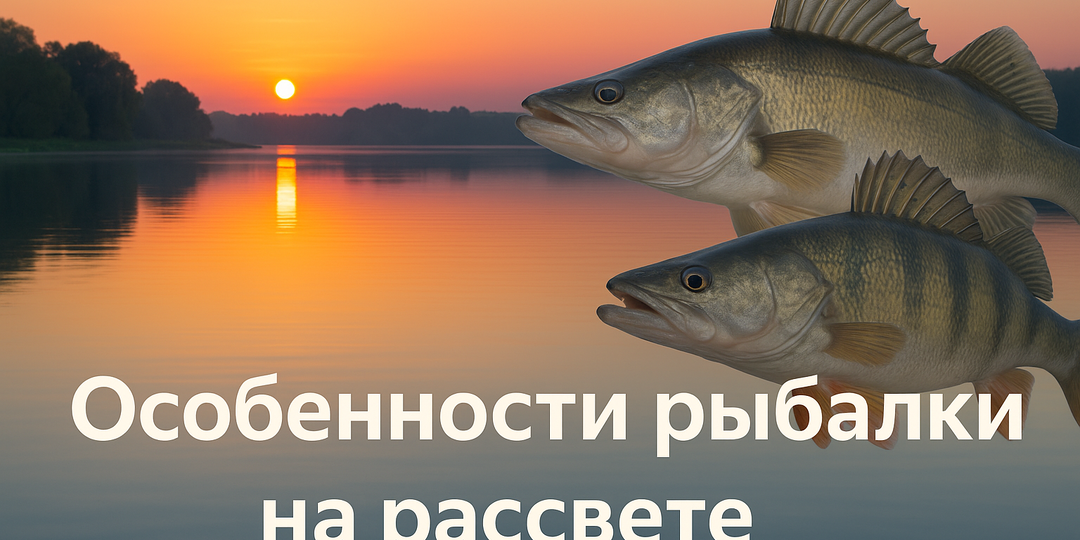 Особенности рыбалки на рассвете