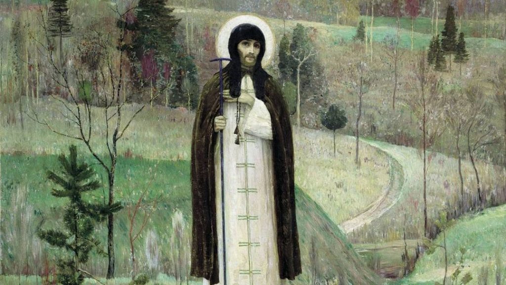 Нестеров М. «Преподобный Сергий Радонежский»