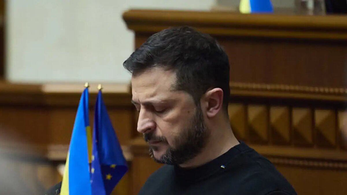    Президент Украины Владимир Зеленский.