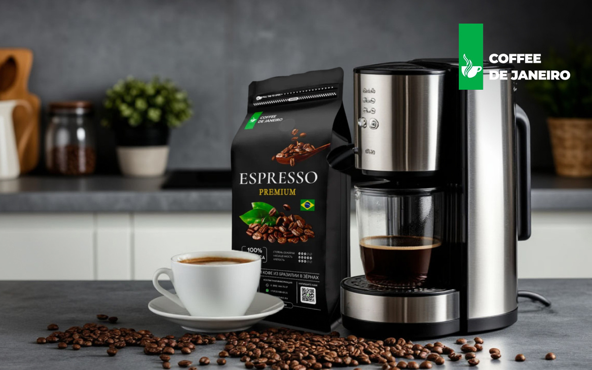 Чистая кофеварка – залог чистого, яркого и сбалансированного вкуса вашего кофе De Janeiro.