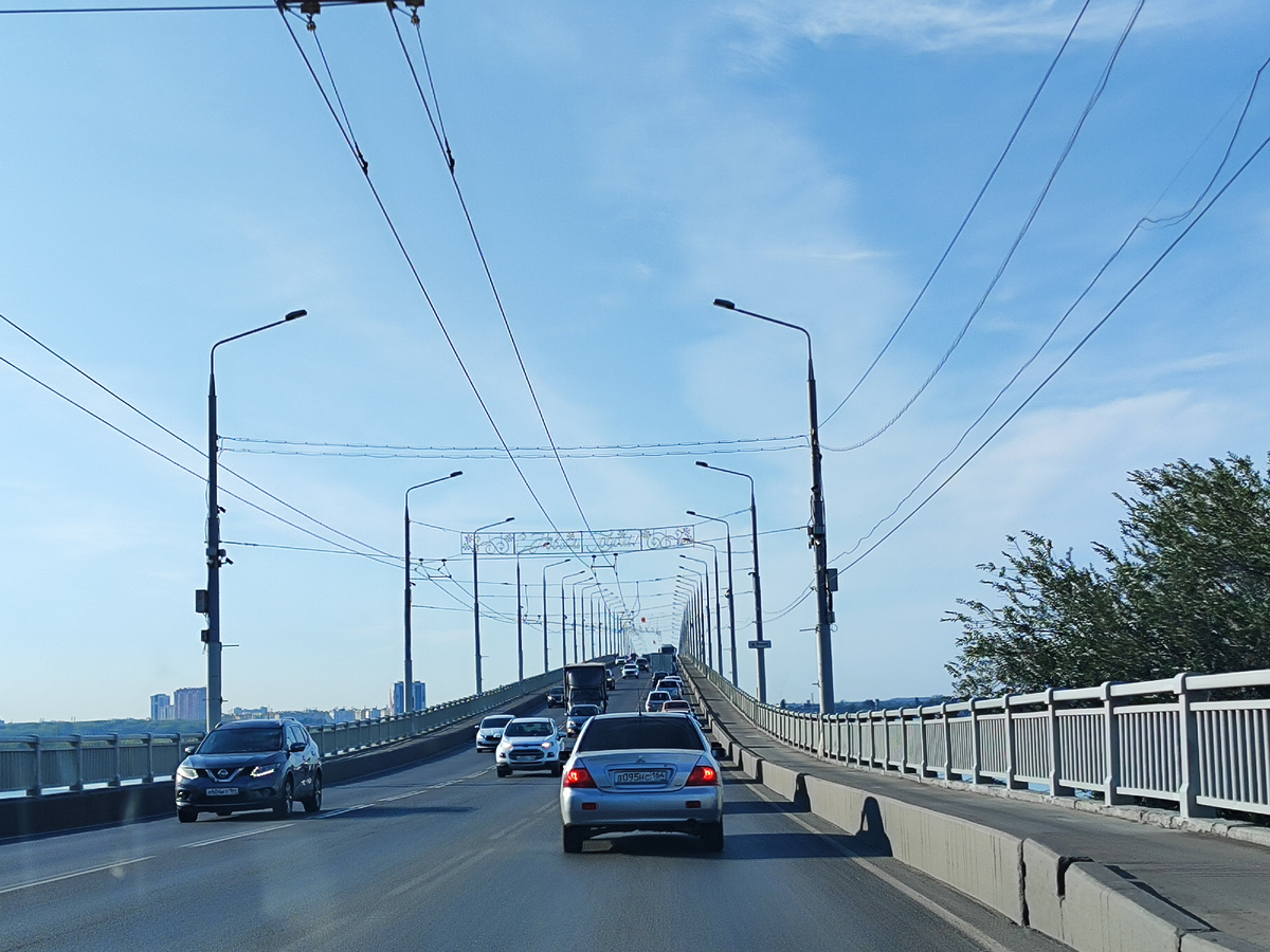 Мост через Волгу 