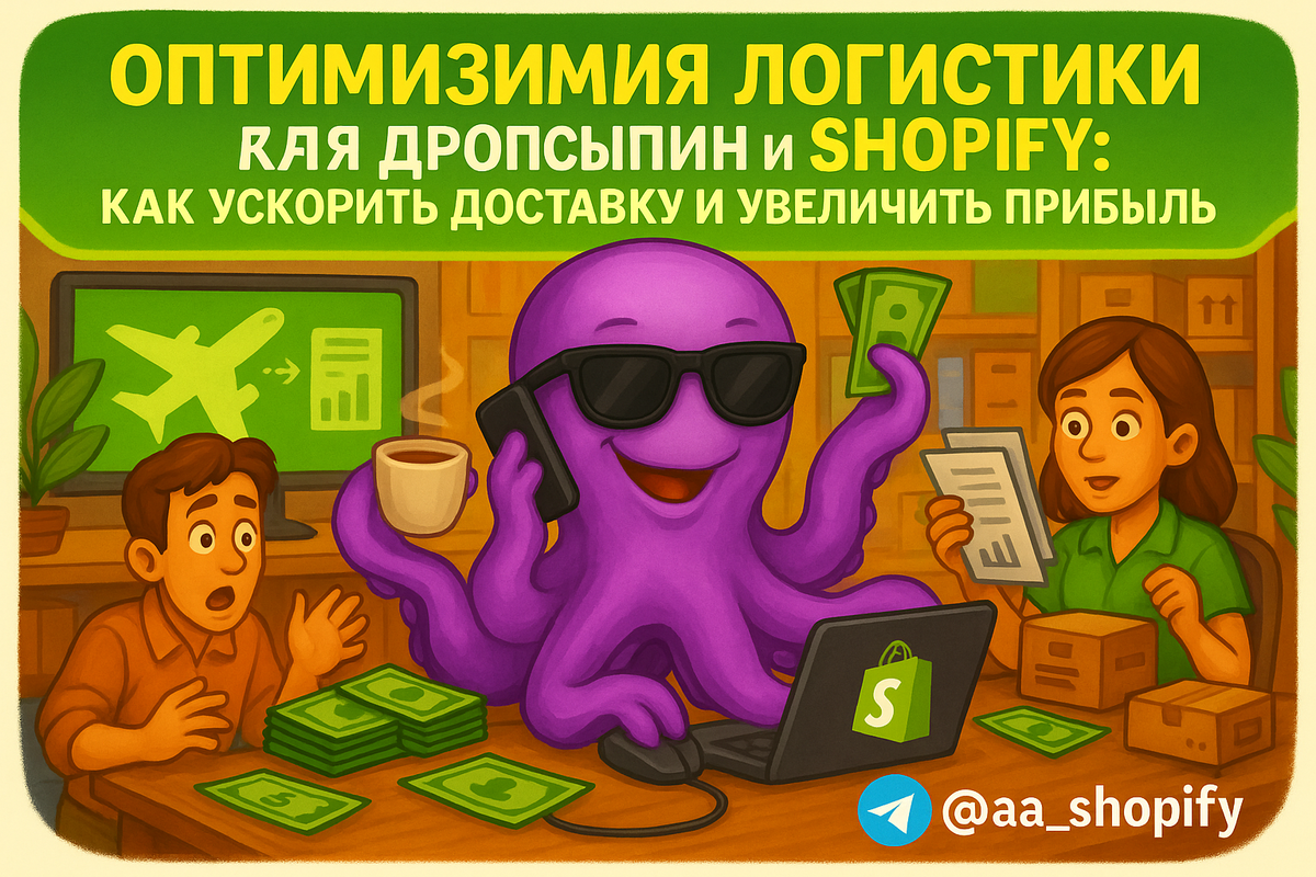    Оптимизация логистики для дропшиппинга на Shopify: как ускорить доставку и увеличить прибыль в России aa_ecom