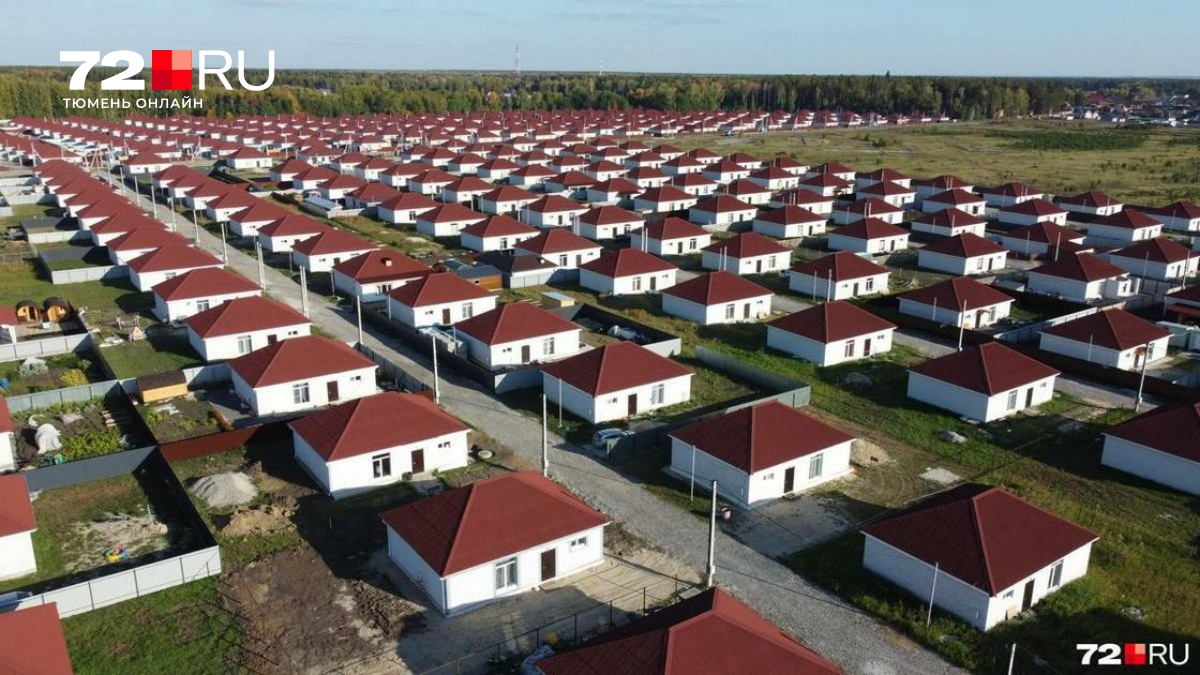 Типичный посёлок "эконом" в регионах