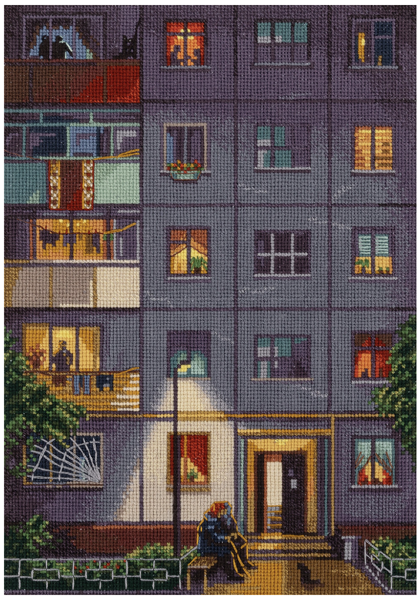 Аида 18 каунта, 17 на 25 см